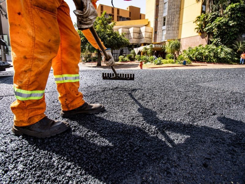 Asphalt Paving project in Joplin